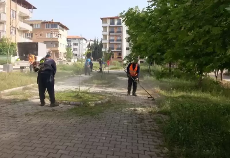 Nefes Alabileceğimiz Park Ve Yeşil Alanların Bakımı Yapılıyor