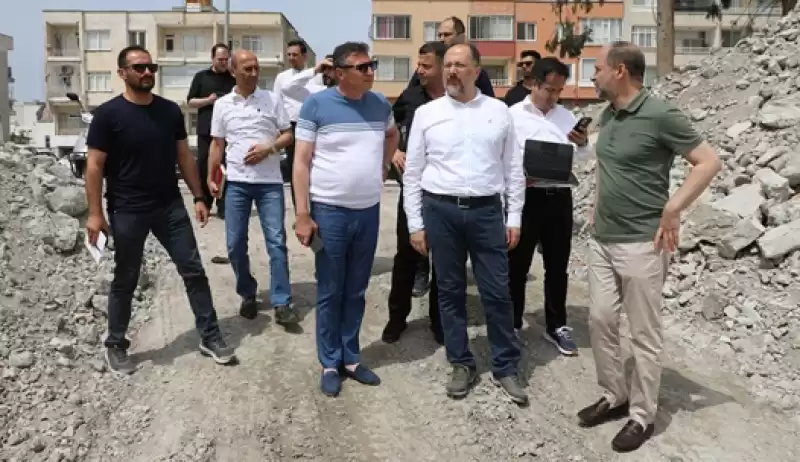 Bakan Yardımcısı Vedad Gürgen İskenderun'da Incelemelerde Bulundu