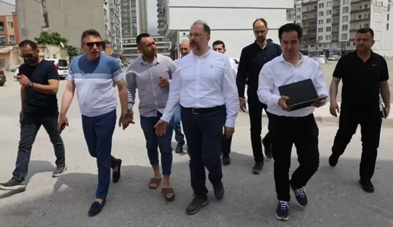 Bakan Yardımcısı Vedad Gürgen İskenderun'da Incelemelerde Bulundu