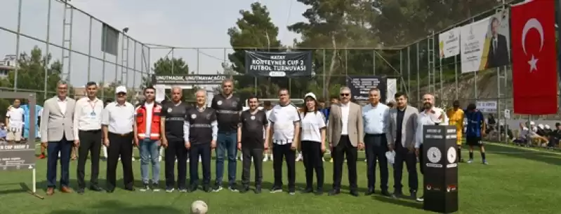 Hatay'da Depremzede çocuklar Arasında Düzenlenen Futbol Turnuvası Başladı 