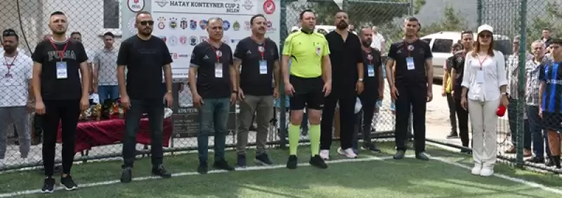 Hatay'da Depremzede çocuklar Arasında Düzenlenen Futbol Turnuvası Başladı 