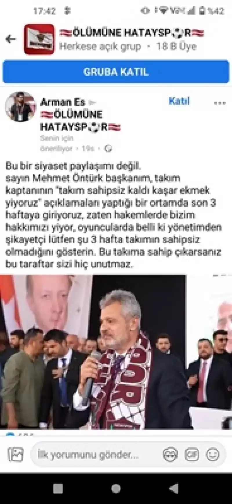 Takıma Sahip çıkarsan Bu Taraftar Seni Unutmaz!