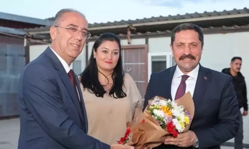 Hatay Valisi Masatlı, Başkan Yapar’ı Ziyaret Etti