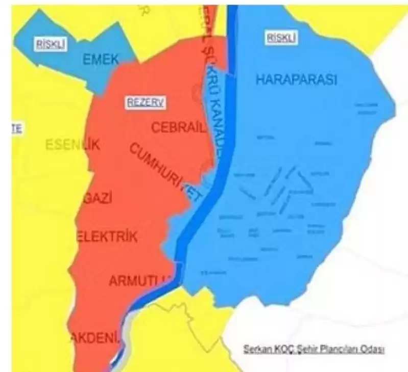 Hatay'da 514 Hektar Alan Riskli Ve Rezerv Alan Ilan Edildi