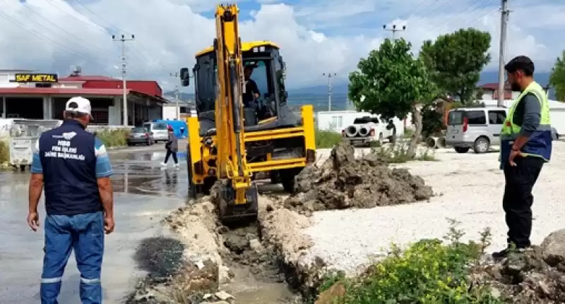 HBB Sel Sonrası Temizlik çalışması Başlattı