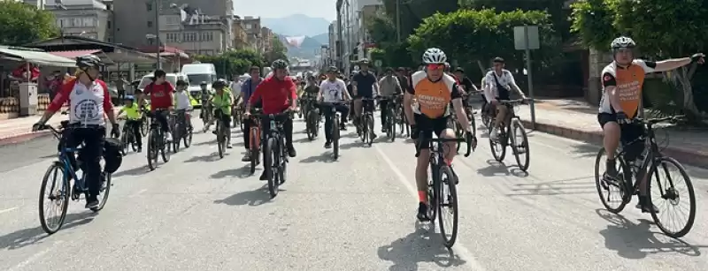 Hatay'da Bisiklet Turu Düzenlendi