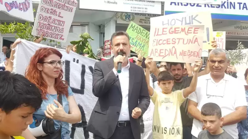 Arsuz ‘maden Ocağı’na Hayır Dedi!