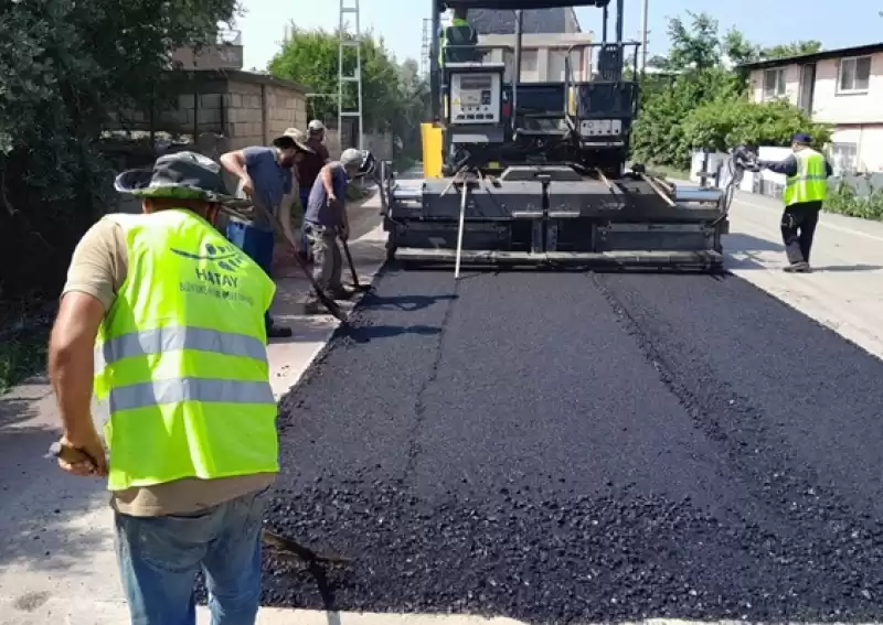 HBB Il Genelinde Asfaltlama çalışmalarına Devam Ediyor