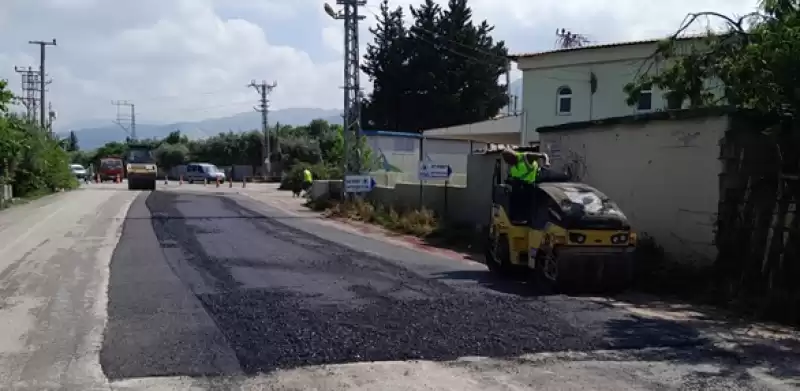 HBB Il Genelinde Asfaltlama çalışmalarına Devam Ediyor