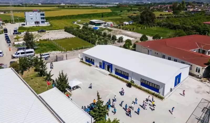 Arsuz Sabancı Ortaokulu AgeSA Binası Hatay’a Kazandırıldı