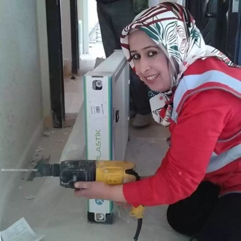 Mesleğin TET Temsilcisi Melek Usta Görevinin Başında
