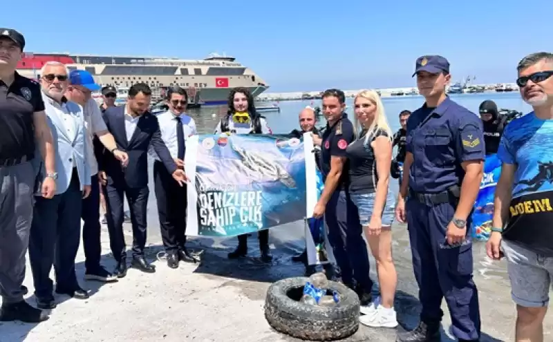 HBB Su Altı Ve Su üstü Arama Kurtarma, Deniz Temizliği Yaptı 