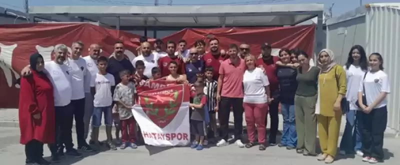 Amanos Hatayspor Taraftar Derneği'nden Alkışlanacak Davranış