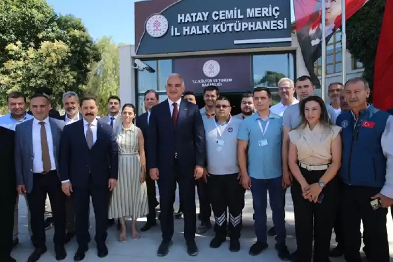 Kültür Ve Turizm Bakanı Ersoy, Hatay'da Ziyaret Ve Incelemelerde Bulundu