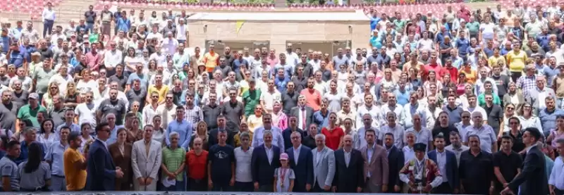 Başkan Öntürk HBB Personelleriyle Bayramlaştı