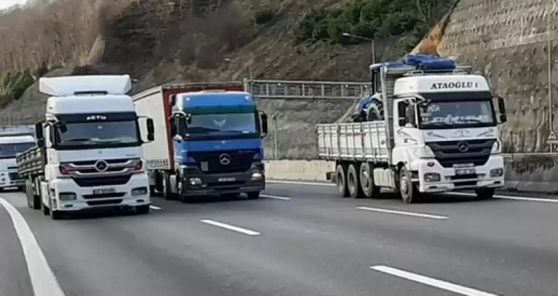 Ağır Tonajlı Araçlara, Bayramda Trafik Kısıtlaması