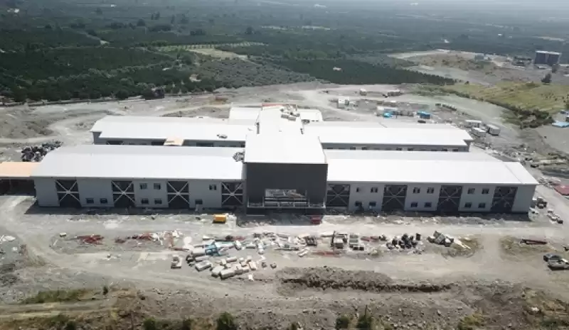 Hatay'ın Erzin Ilçesinde Yapılan Acil Durum Hastanesinin Inşaatının Yüzde 85'i Tamamlandı 