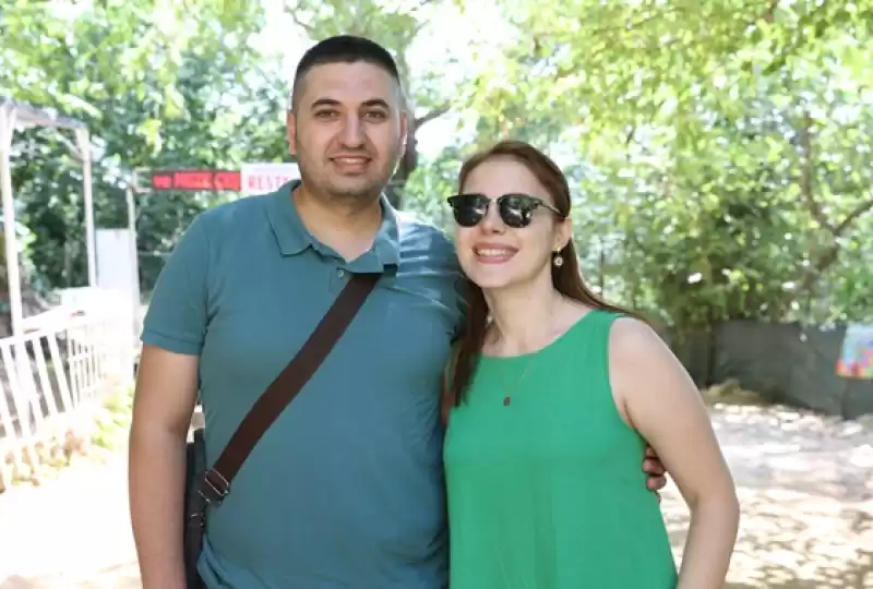 Hatay'da Sıcak Havadan Bunalanlar Harbiye Şelalesi'nde Serinledi