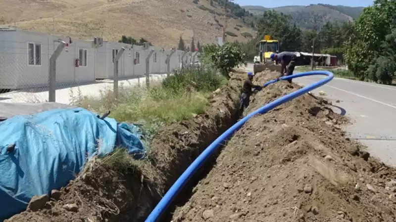 Maraşboğazı Mahallesi’nin Su Iletimi Güçlendiriliyor