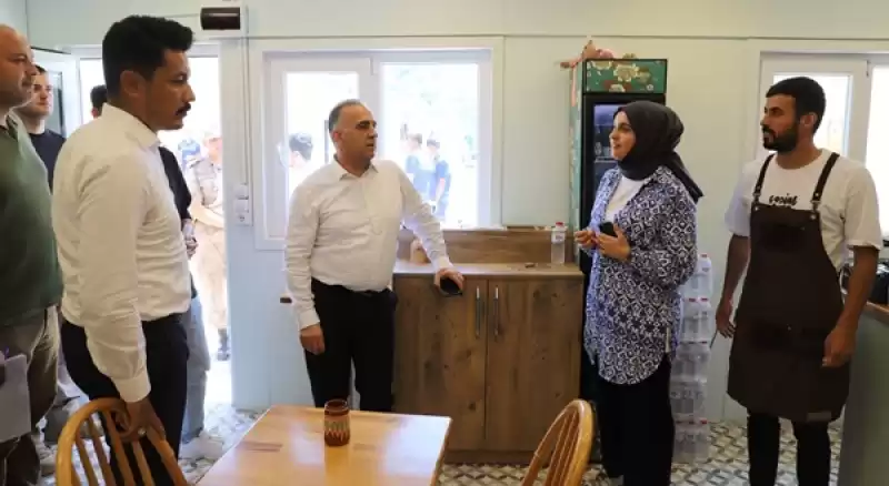 Kaymakam Sert Ve Başkan Sarı Kardeşlik Çarşısı’nda Esnafla Buluştu