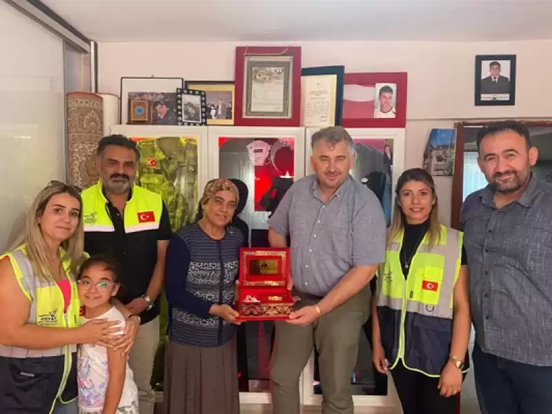 Büyükşehir, şehit Mehmet Suay'ın Ailesini Unutmadı