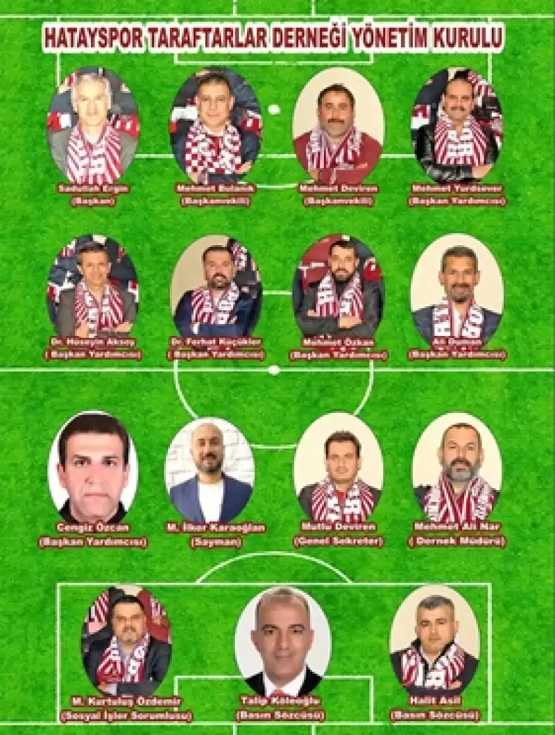 Hatayspor Yeni Yönetimine Güveniyoruz Tam Destek Veriyoruz