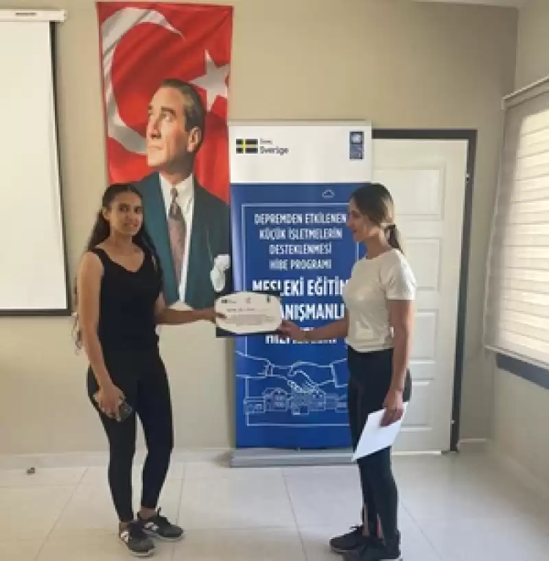 3D Printer Atölyesinde Ilk Kursiyerler Sertifikalarını Aldı