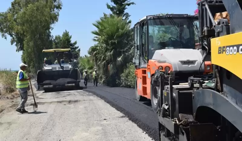 İskenderun Ve Arsuz’da Asfalt çalışmaları Sürüyor