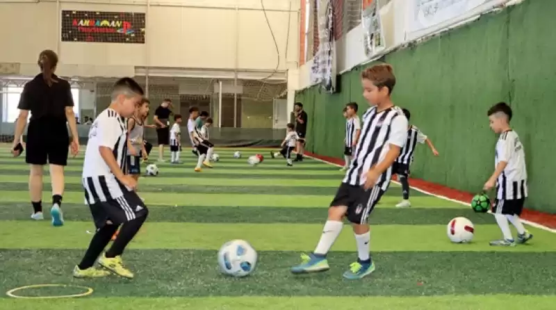 Hatay Beşiktaş Futbol Okulunda Geleceğin Yıldızları Yetişiyor