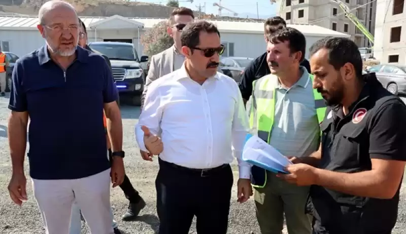 Hatay'ın Kisecik Mahallesi'nde Afetzedeler Için Inşa Edilen Konutlar Yükseliyor 