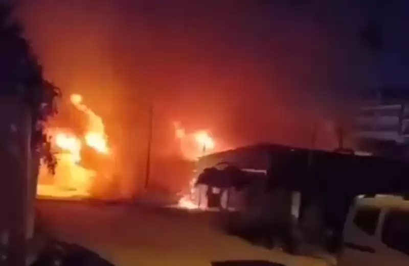 Yangın, Işyerini Küle çevirdi 