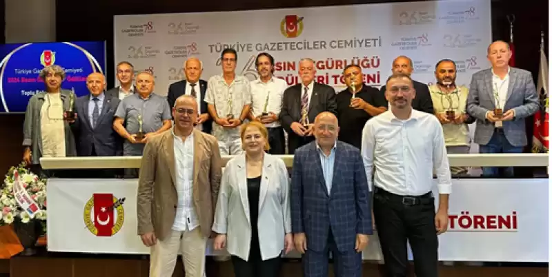 TGC 2024 Basın özgürlüğü ödülleri Sahiplerini Buldu