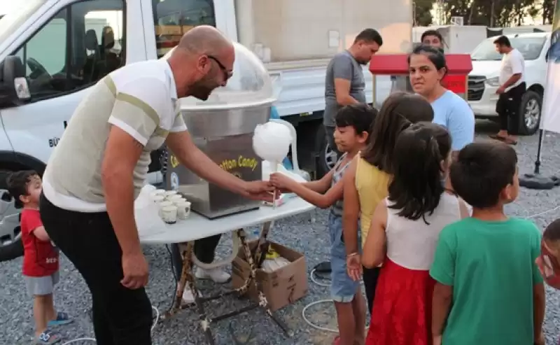 HBB Ile Konteyner Kentlerdeki çocuklar Eğlenceye Doyuyor