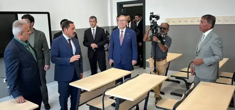 Depremlerden Etkilenen Hatay'da Hayırseverlerin Desteğiyle Yapılan Lise Açıldı