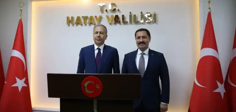 İçişleri Bakanı Yerlikaya, Hatay'da