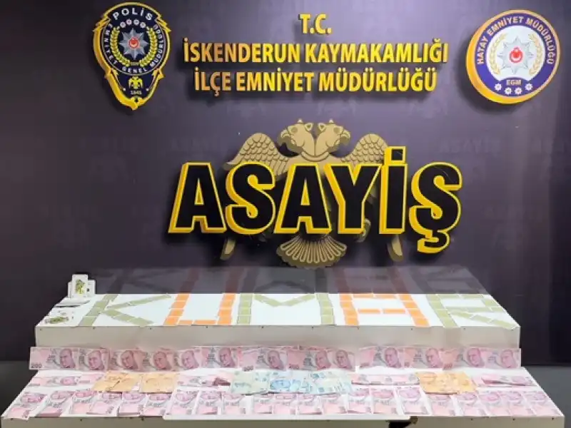 Hatay'da Kumar Oynayan 6 Kişiye 24 Bin 330 Lira Ceza Verildi