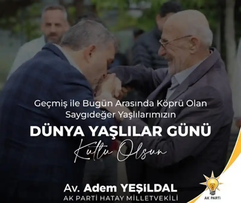 Yaşlılarımızı Sadece özel Günlerde Değil Her Zaman Sevgiyle Ve Ilgiyle Hatırlayalım