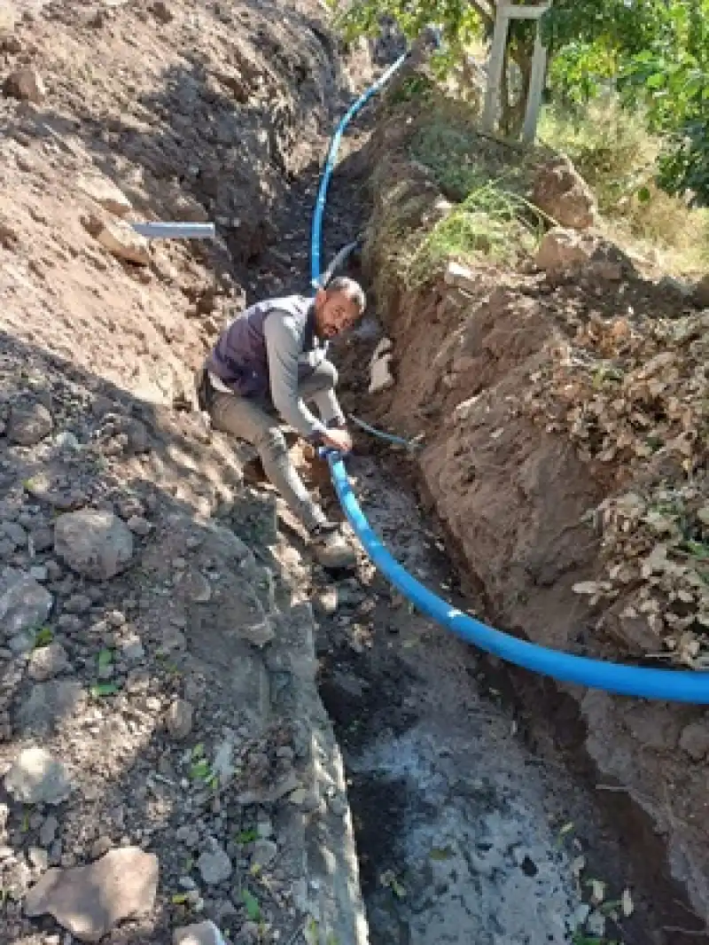 Yayladağı Gürışık’ta Eskimiş şebeke Yenileniyor