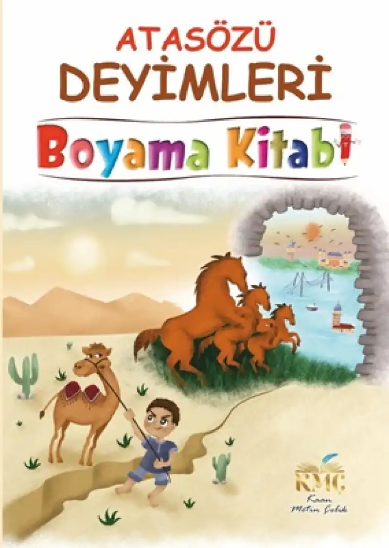 Yazar Kaan Metin Çelik’ten Atasözü Deyimleri Boyama Kitabı