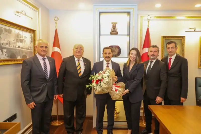 Vali Masatlı Hatay Diş Hekimleri Odası’nı Kabul Etti