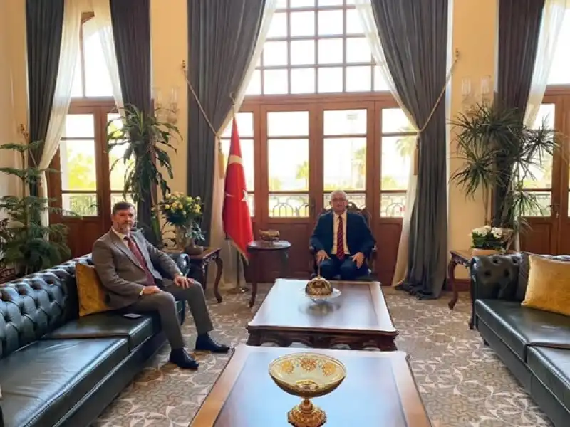 Müftü Topçu’dan İskenderun Kaymakamı Önder’e Ziyaret