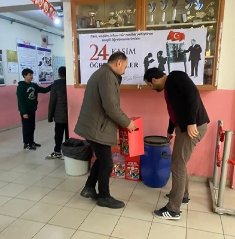 Samandağ Belediyesi Atık Pilleri Geri Dönüşüme Kazandırıyor