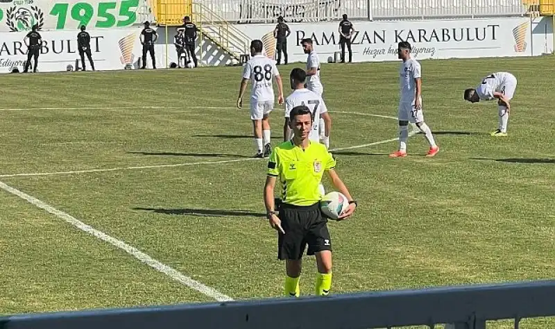 Berat Buğra Çelik, Somaspor-Merkür Jet Erbaaspor Maçını Yönetecek