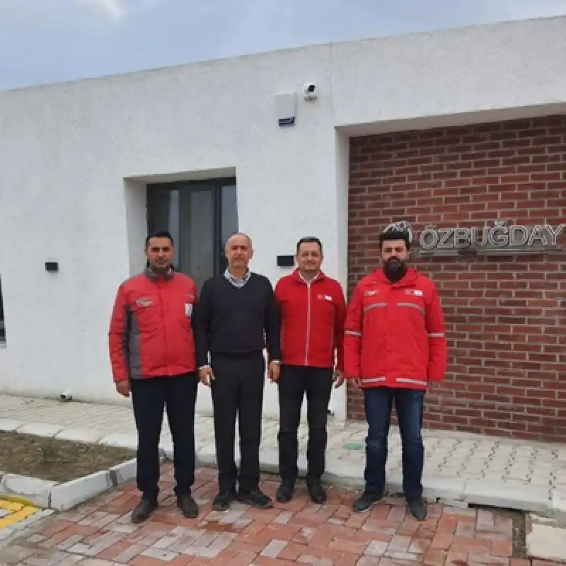Kızılay Hatay’dan Özbuğday Şirketine Teşekkür Ziyareti