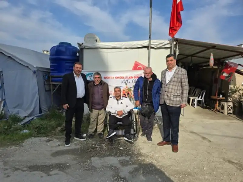 HASİAD’dan Defne Engelliler Derneği’ne Anlamlı Yardım