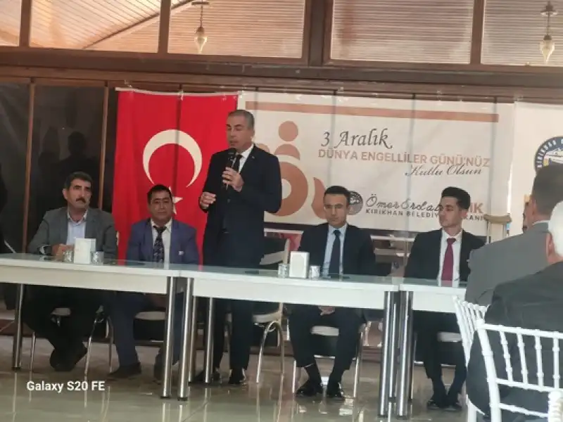 Kırıkhan Belediyesinden Engelleri Birlikte Aşalım Etkinliği