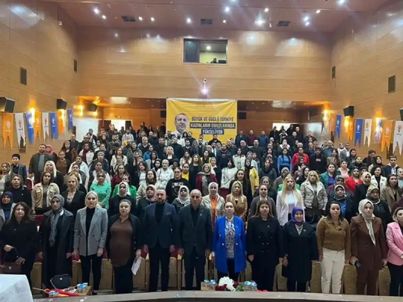 AK Parti Samandağ İlçe Kadın Kolları 7. Olağan Kongresi Yapıldı