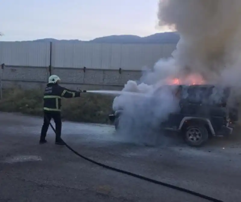Hatay'da Seyir Halindeki Cipte çıkan Yangın Söndürüldü