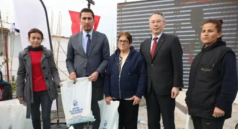 HBB- Tayvan Iş Birliği Ile 40 Ton Pirinç Dağıtıyor