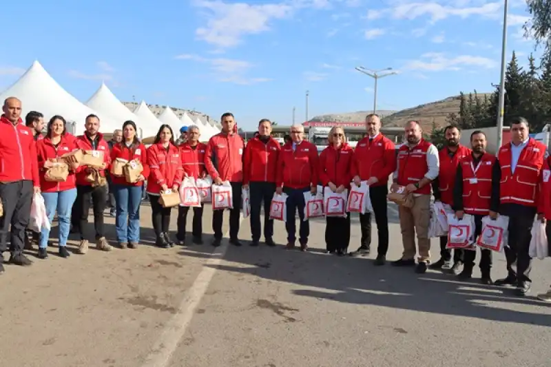 Türk Kızılay Genel Başkan Yardımcısı Saygılı, Cilvegözü Sınır Kapısı'nda Konuştu